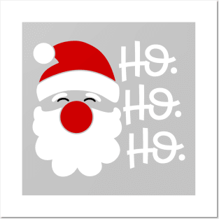 Ho ho ho Santa Posters and Art